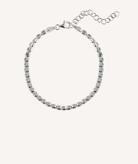 Pulsera eslabones de cuadrados