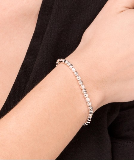 Pulsera eslabones de cuadrados