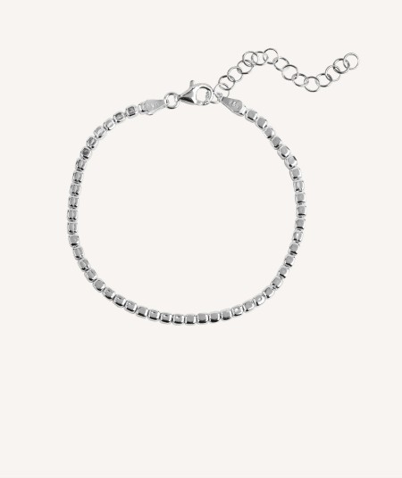 Pulsera mini eslabones de cuadrados