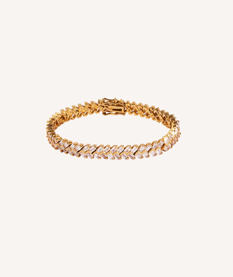 Bracelet Zirconia 2x3,5MM