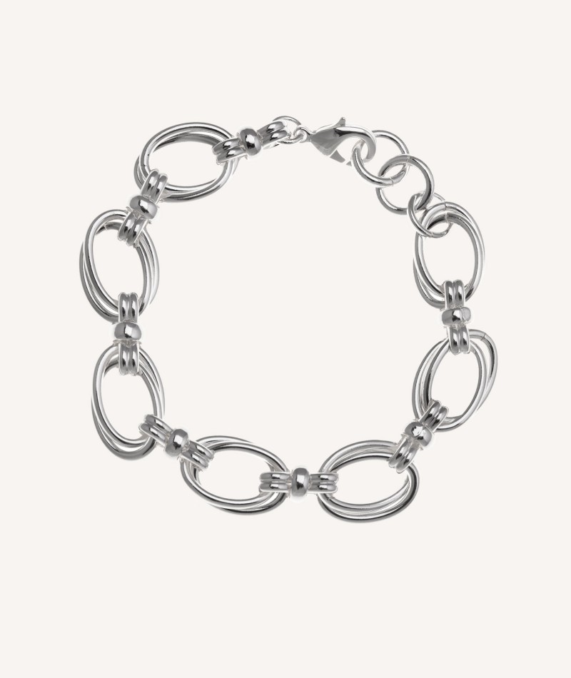 Pulsera Aros ovalados