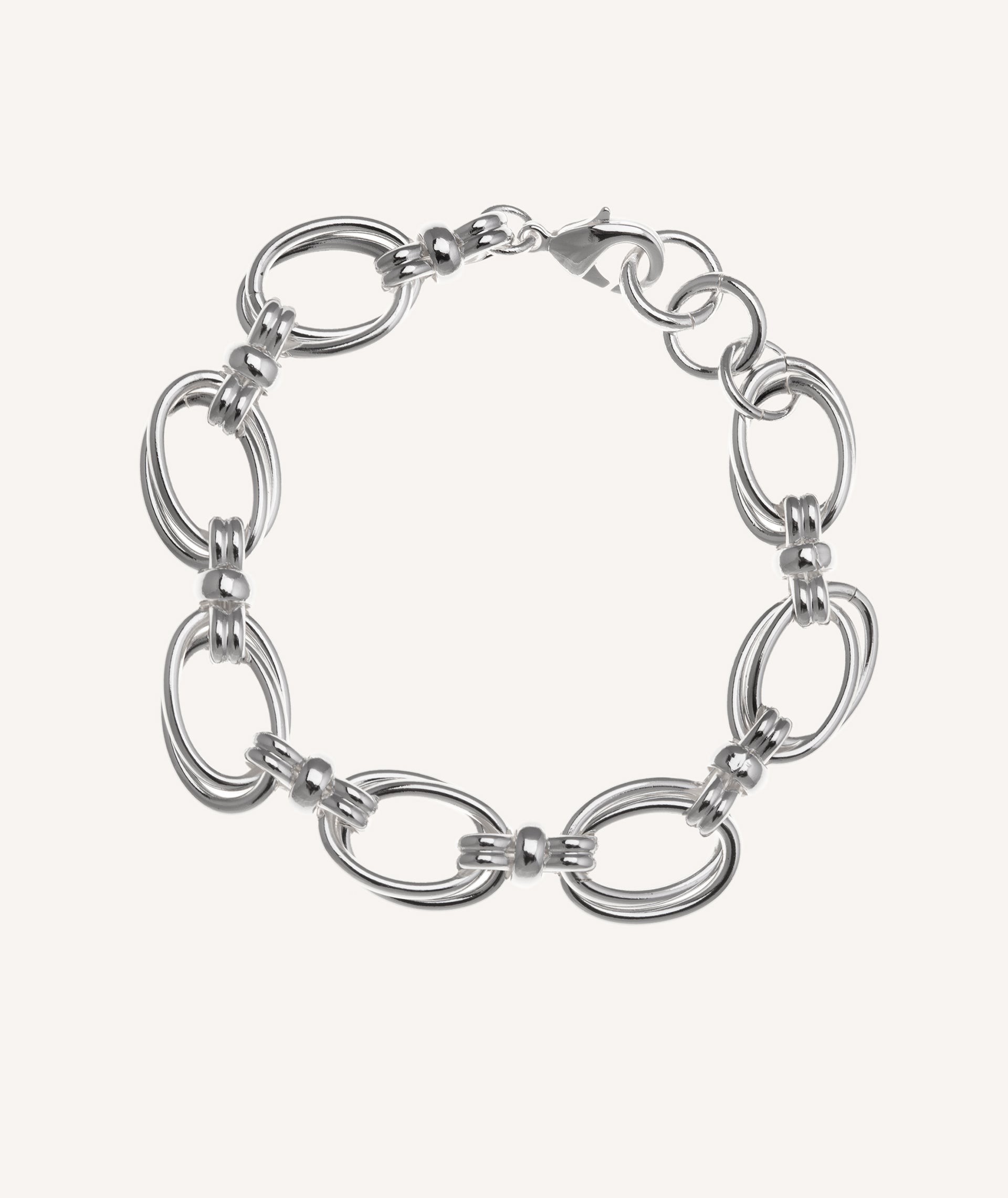 Pulsera Aros ovalados