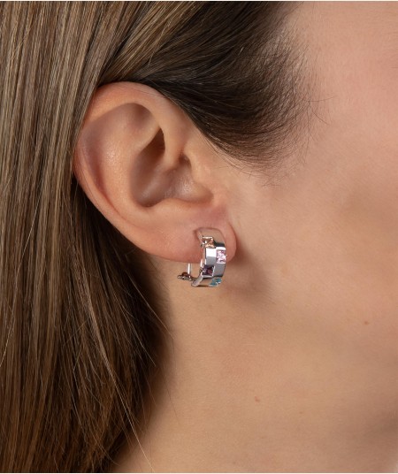 Earrings Multicolor Zirconias
