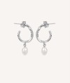 Earrings Hoop Pearl