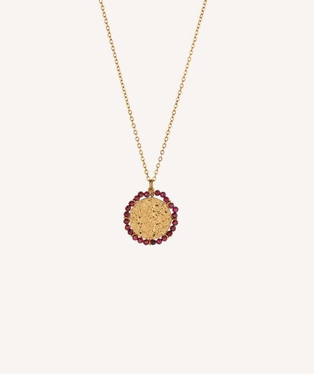 Colgante Rose piedras naturales