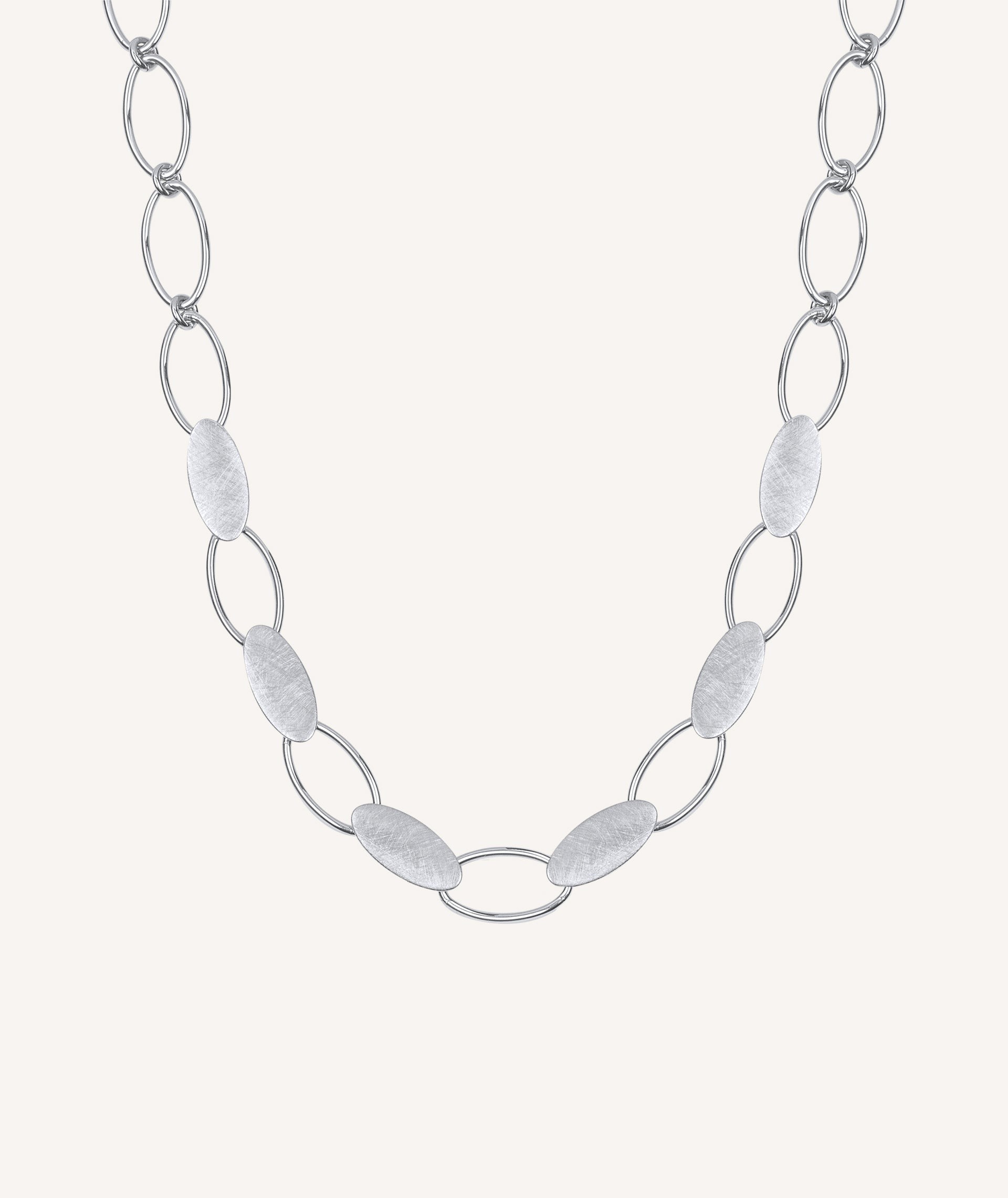 Necklace Oval links Textures