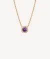 Necklace Zirconias Amatista