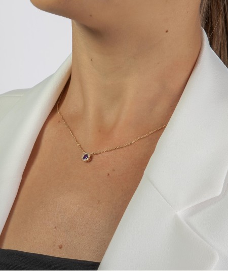 Necklace Zirconias Amatista