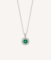 Pendant Green Zirconias