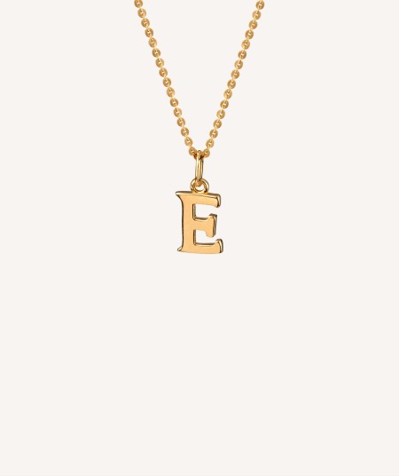 Pendant Letter E
