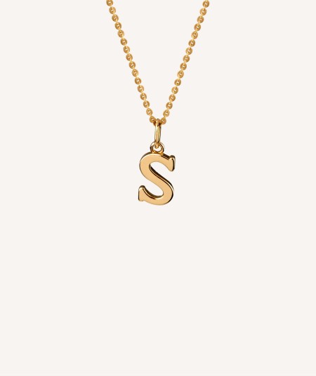 Pendant Letter S