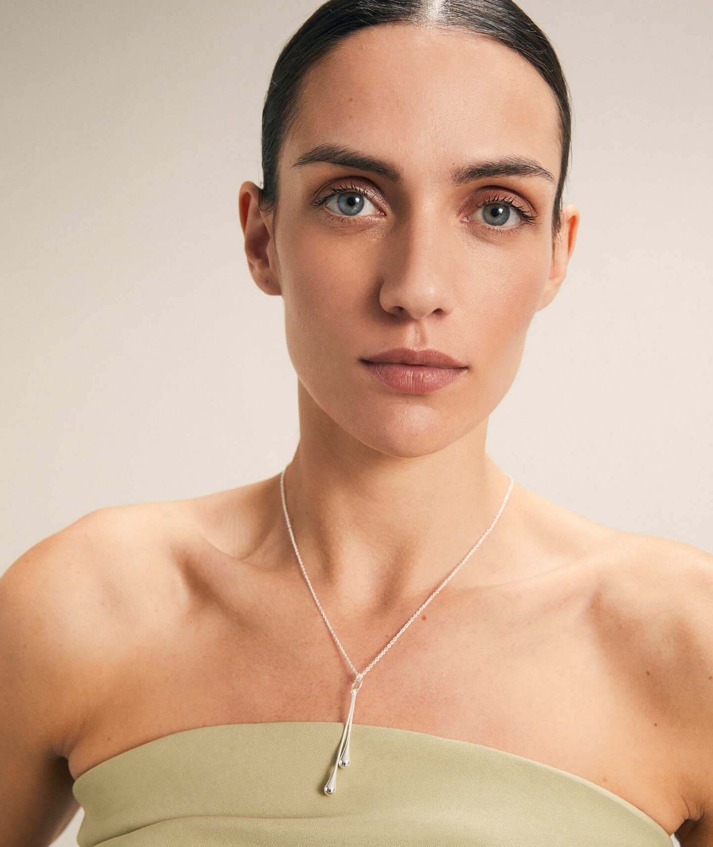 Necklace double drop