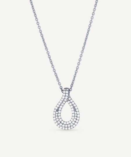 Pendant Damasc colletion Signature zirconias