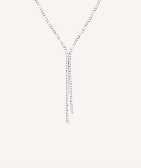 Collar Bonnie tiras con circonitas