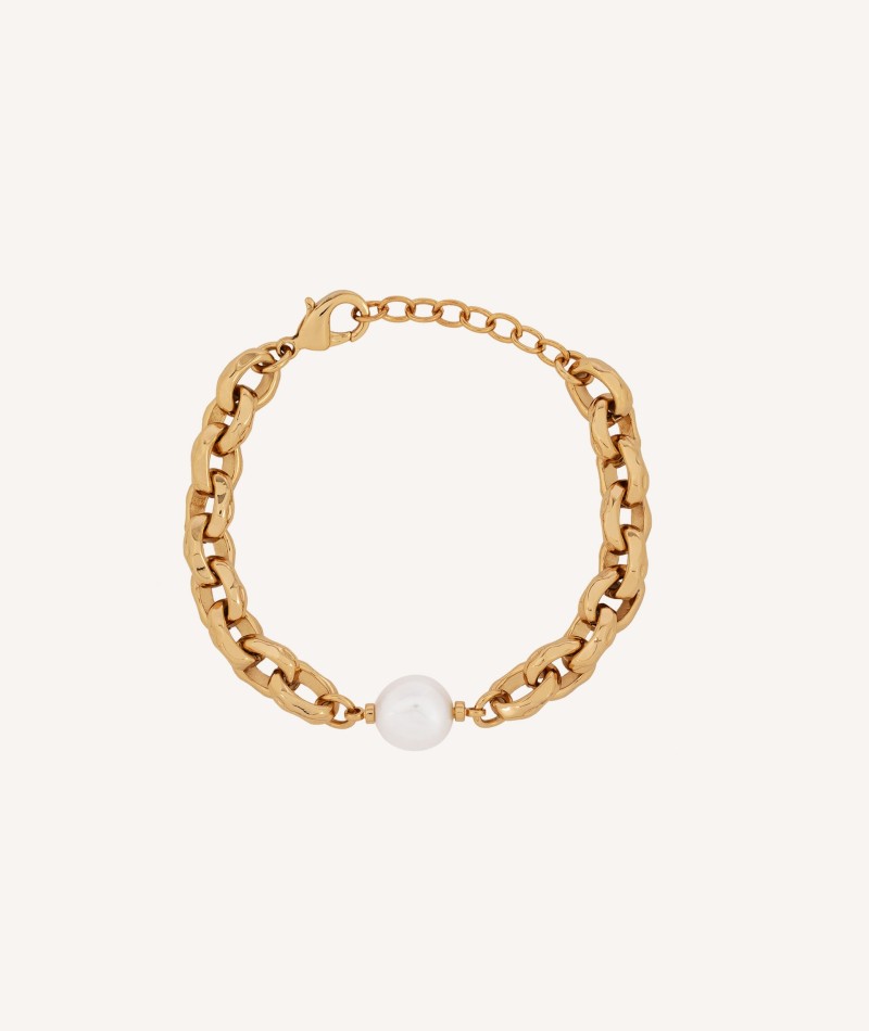 Pulsera Marina eslabones perla cultivada
