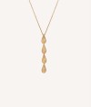 Maxi Drop Pendant 18k Gold Plated four drops