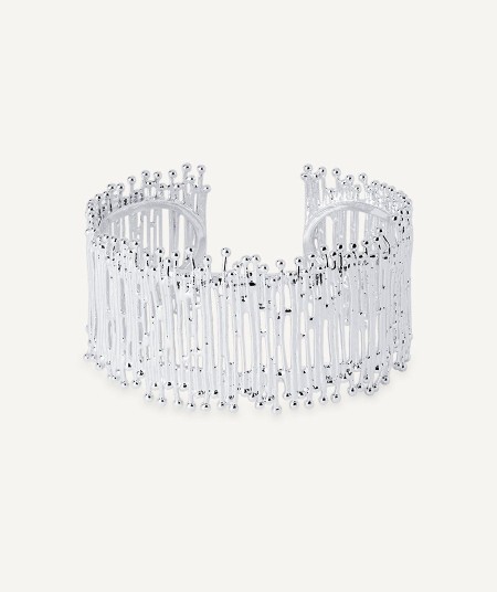 Bracelet Redosa collection Esenciales Silver plated strips