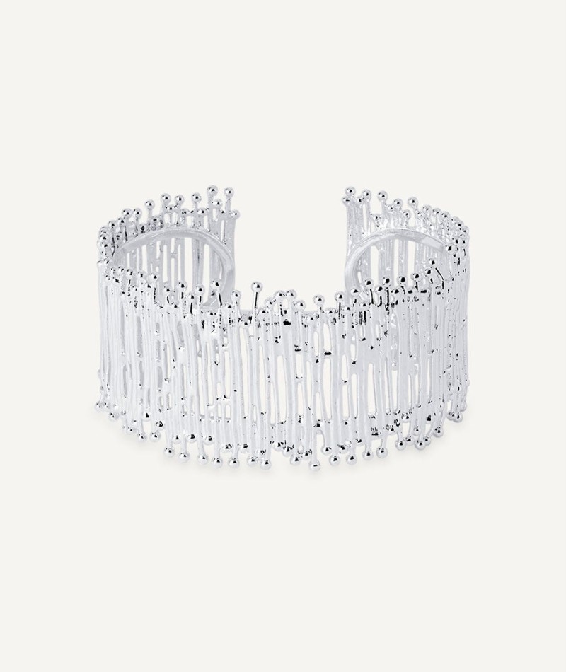 Bracelet Redosa collection Esenciales Silver plated strips