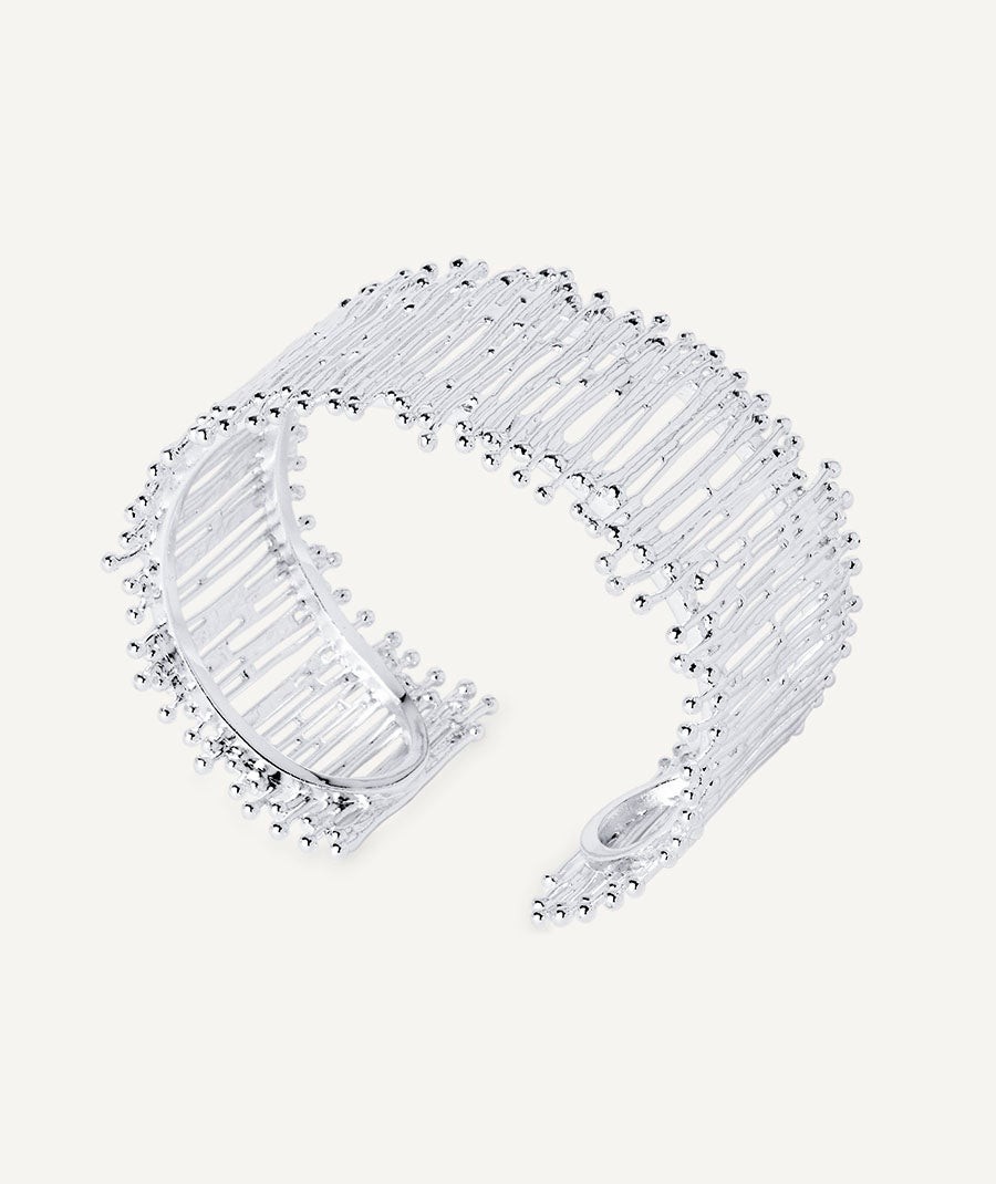 Bracelet Redosa collection Esenciales Silver plated strips