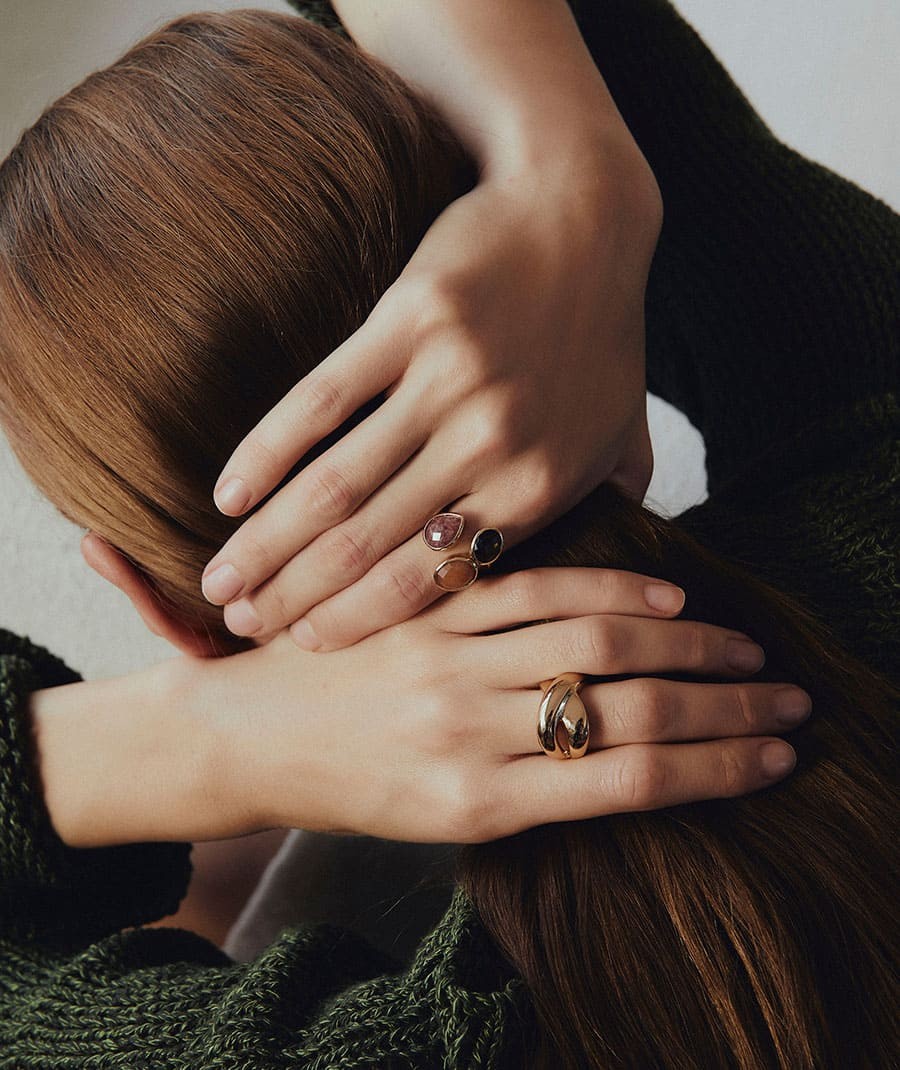 Anillo Tiras Anchas