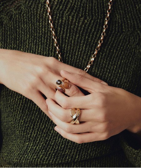 Anillo Tiras Anchas