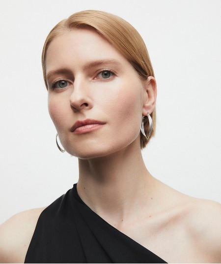 Earrings triple oval hoop Remi