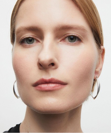 Earrings triple oval hoop Remi