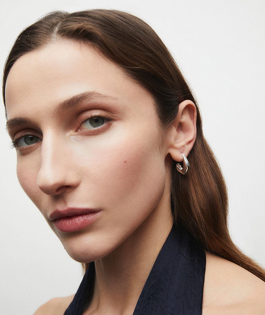 Earrings irregular hoop Janine