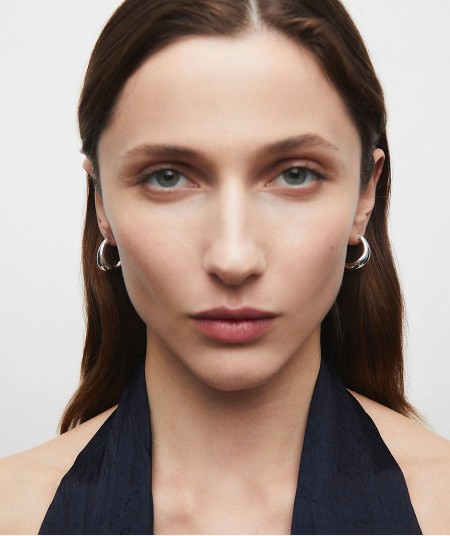Earrings oval hoop 8,65mm Lauren