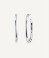 Earrings irregular hoop Alba