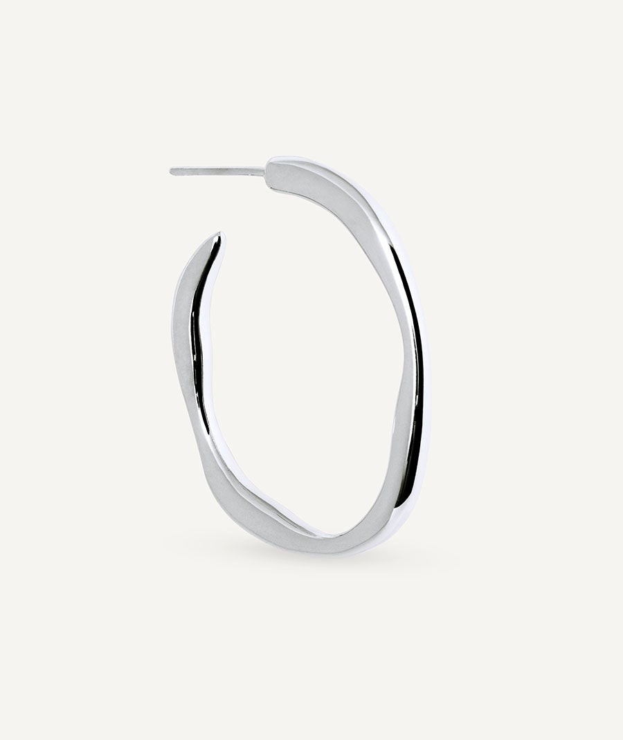 Earrings irregular hoop Alba