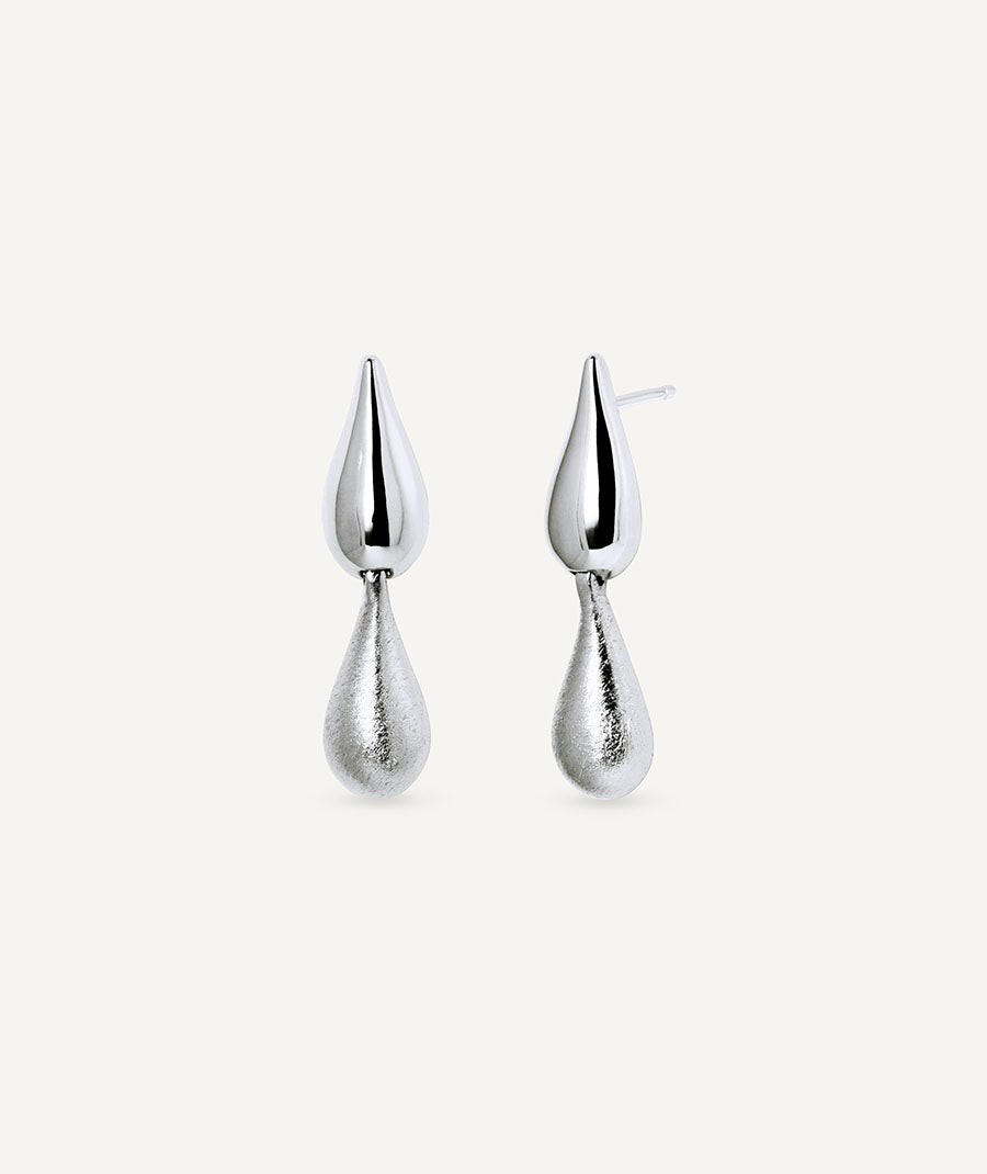 Earrings long Drop Dual Bold