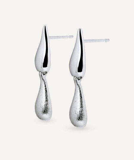 Earrings long Drop Dual Bold