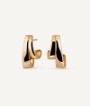 Earrings double mini hoop Anna
