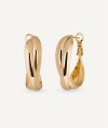 Earrings Double intertwined hoop Hilma