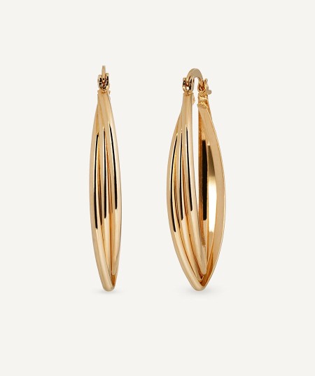 Earrings Triple oval hoop Remi