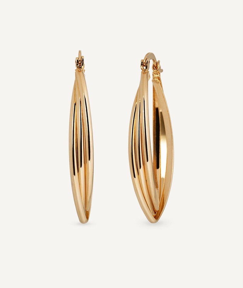 Earrings Triple oval hoop Remi