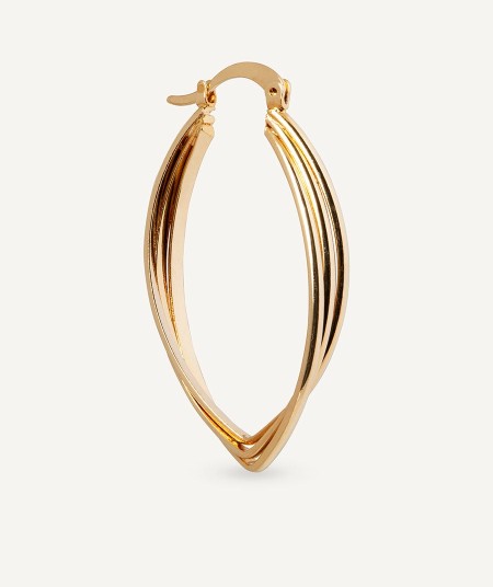 Earrings Triple oval hoop Remi