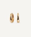 Earrings round hoop 4mm Sarah