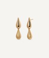 Earrings long Drop Dual Bold