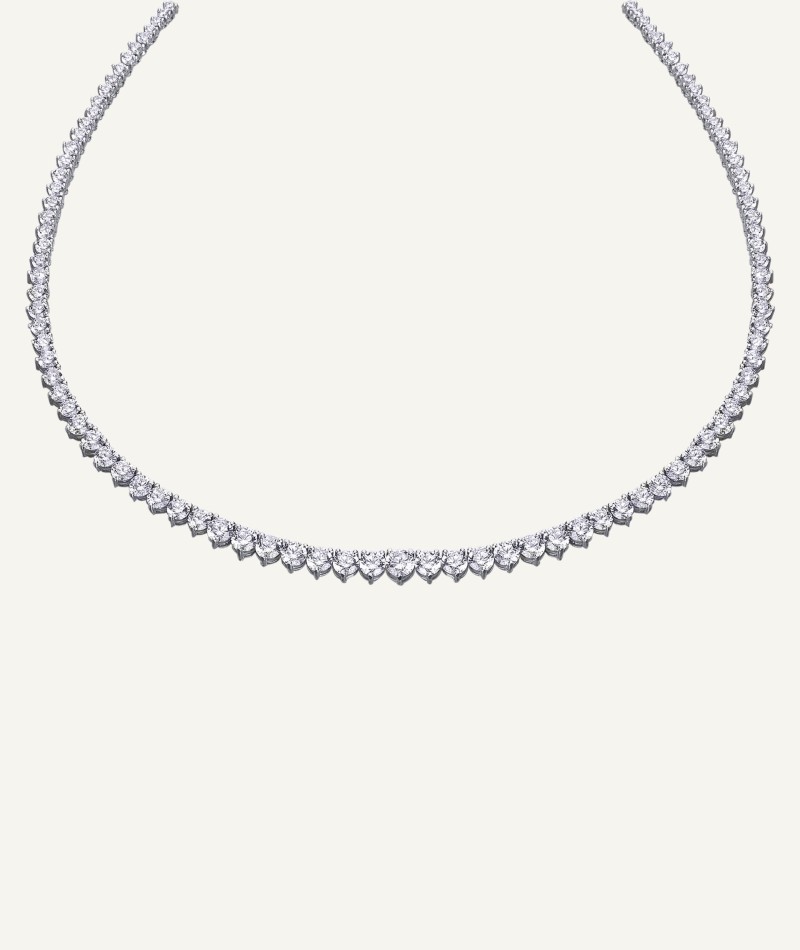 Collar Circonitas redondas