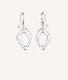 Pendientes largos hoja fina