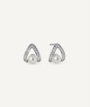 Earrings Cultured Pearl and Cubic Zirconia