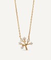 Necklace Árbol with zirconia
