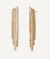 Pendientes Dangle con circonita