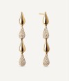 Pendientes Cascade con circonita