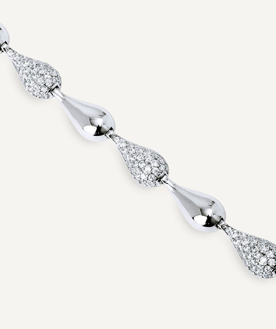 Pulsera Cascade con circonita