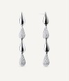Pendientes Cascade con circonita
