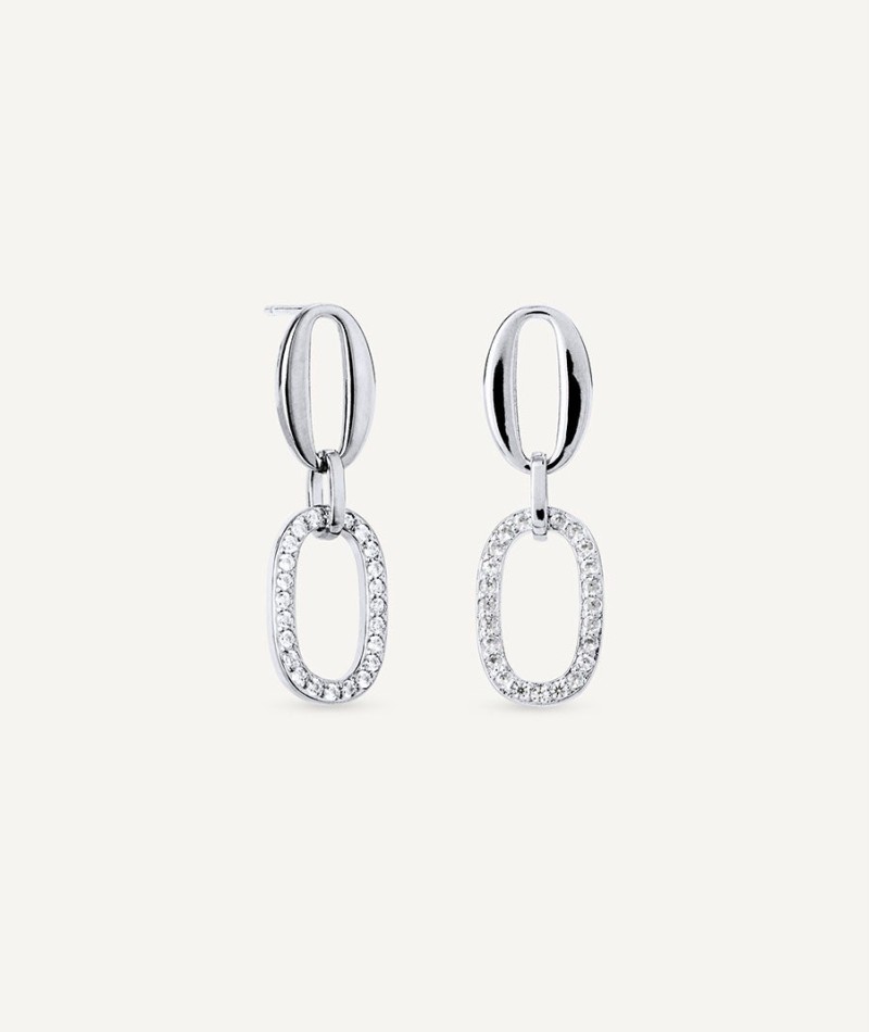 Pendientes Cher con circonita