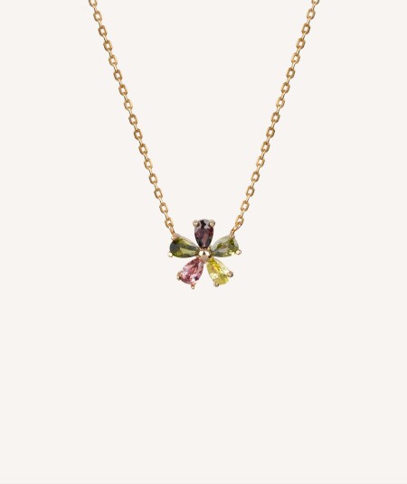 Collar flor Multicolor